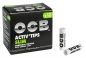 Preview: 1x OCB Activ Tips Slim Aktivkohlefilter ø7mm 50er Schachtel